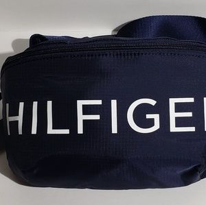 Tommy hilfiger fanny pack purse bag genuine blue